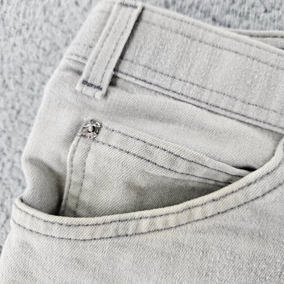 Vintage Levis Action Jeans Mens 40x29 Gray Straight Leg Made USA 90s Pants‎ - Picture 3 of 16